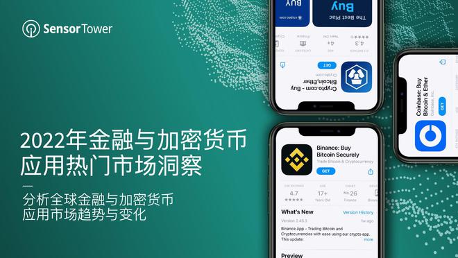 【Sensor Tower】2022年金融与加密货币应用热门市场洞察