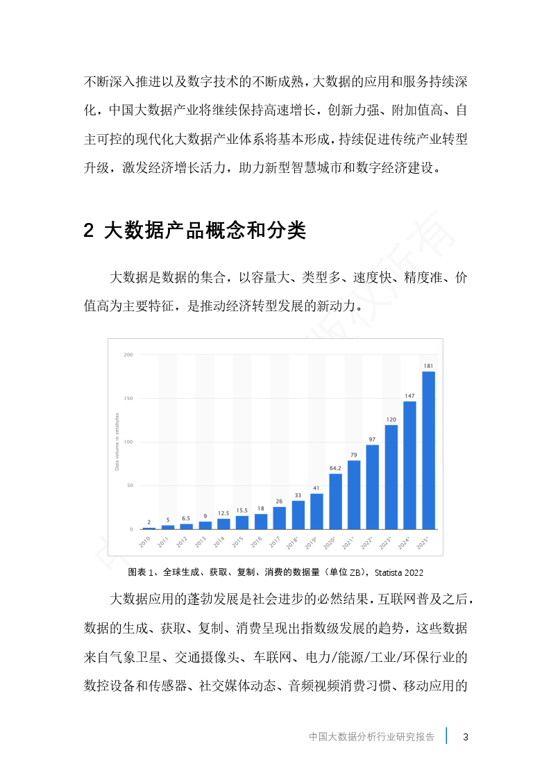 【中国大数据网】2022中国大数据分析行业研究报告