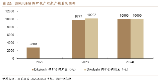 2024有色金属行业报告：金诚信矿服转型与资源开发新篇章