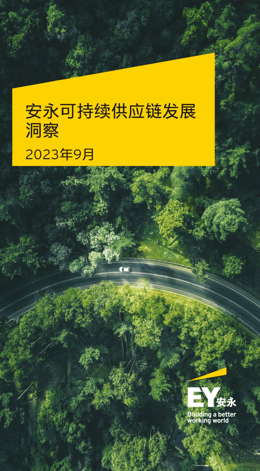 【安永】2023可持续供应链发展洞察报告