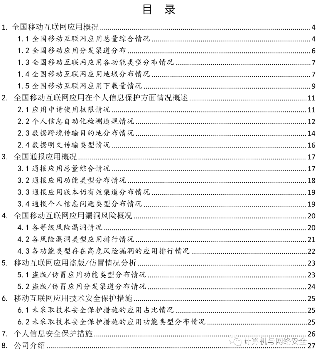 【电信安全&爱加密】互联网行业：2023上半年全国移动应用安全观测报告