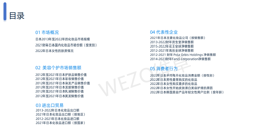 【维卓】2012~2023日本美容美发行业研究报告